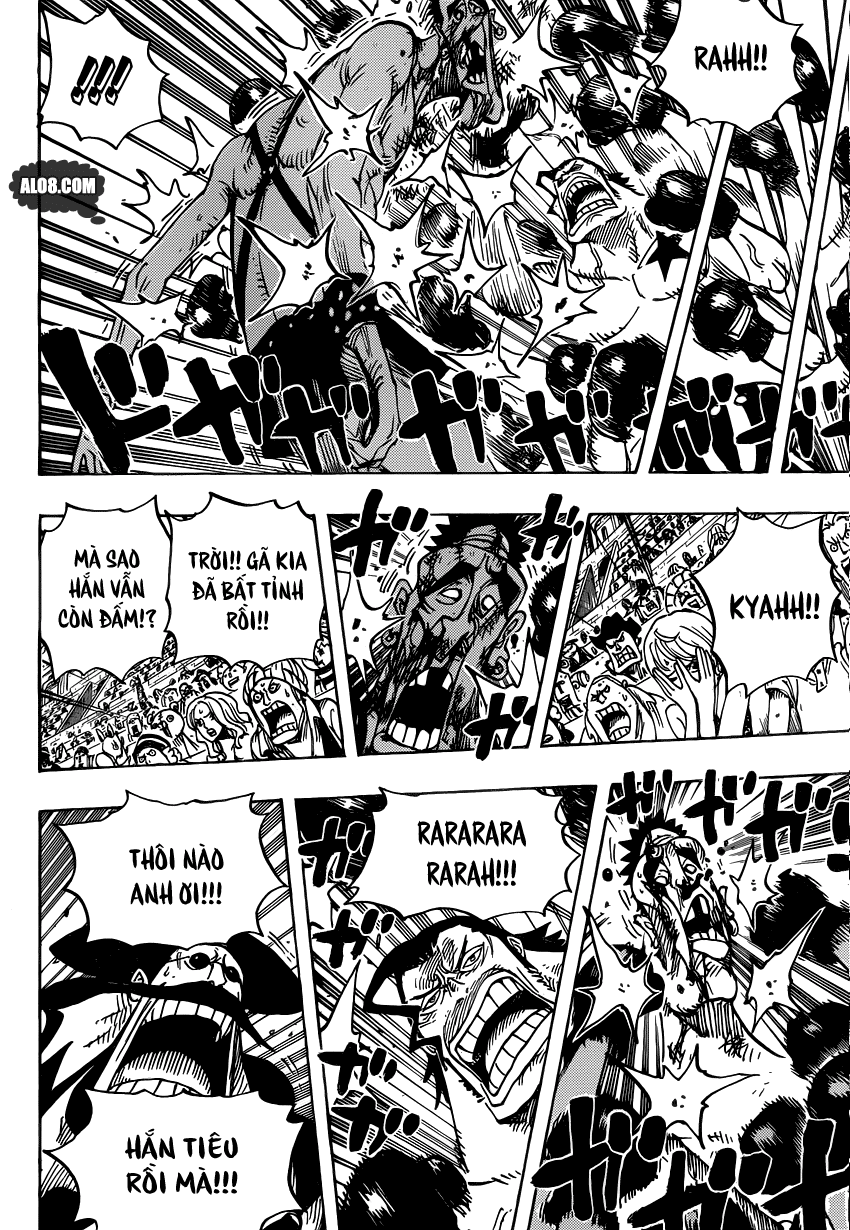 One Piece Chapter 715: Bảng C đại diện 010