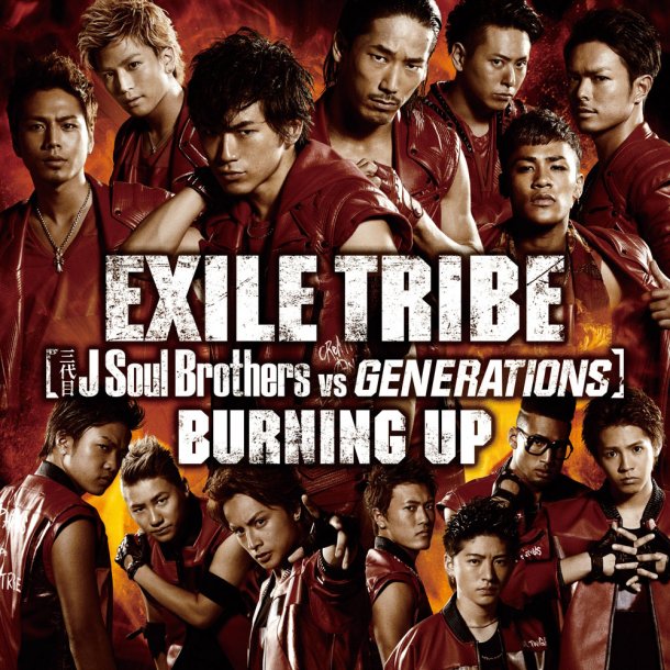 EXILE TRIBE (Sandaime J Soul Brothers VS GENERATIONS) - BURNING UP DD Descarga News_large_exiletribe_cddvd