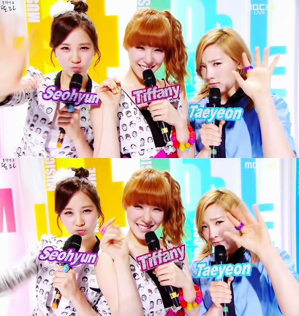 [PICS] Music Core @ TaeYeon, Tiffany, SeoHyun || 10.03.12  50