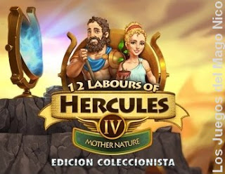 12 LABOURS OF HERCULES IV: MOTHER NATURE - Vídeo guía del juego Hercu_logo