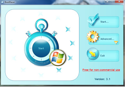 விண்டோஸ் தொடங்கும் நேரத்தை கணக்கிட BootRacer