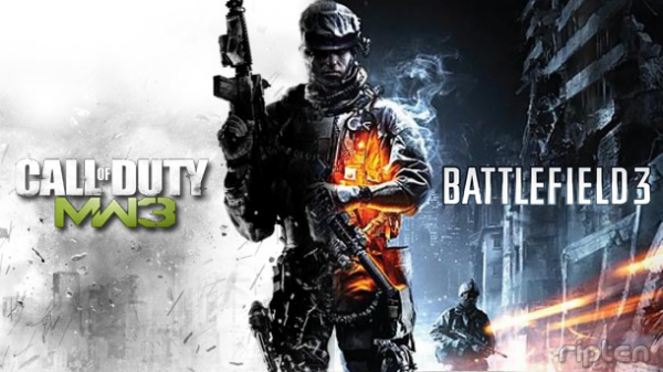 حصريا | افضل واحدث لعبتين حربيتين لسنة 2011-2012 BF3,MW3 MW3vsBF3-600x337