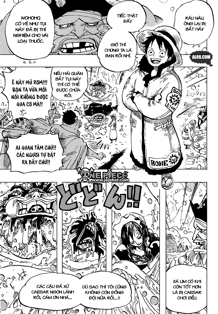 One Piece Chapter 696: Nơi lợi ích gặp gỡ 003