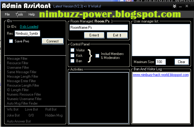 Admin Assistant Bot V4.0.0  Capture-20130119-022428