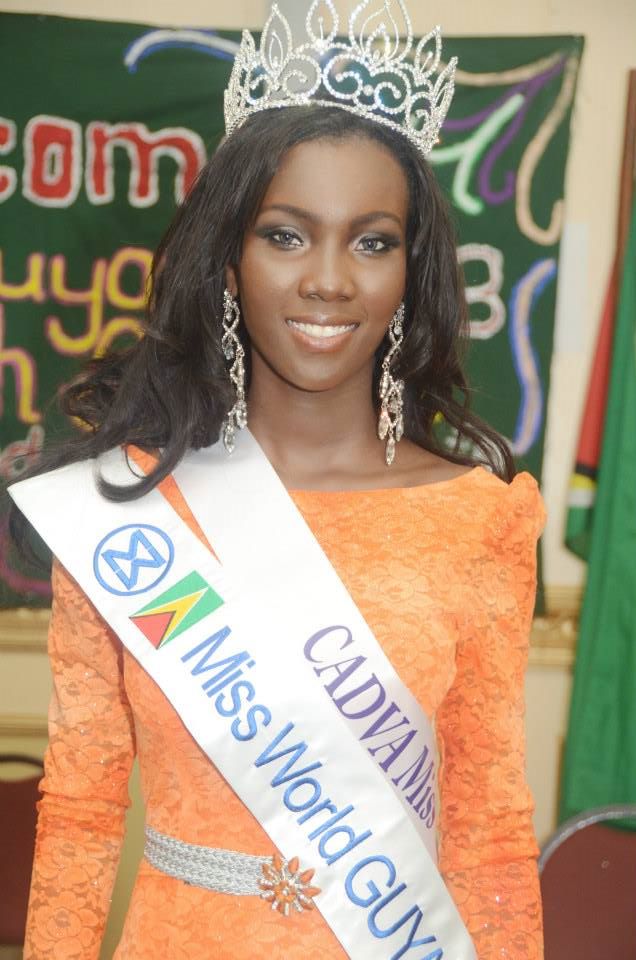 Ruqayyah Boyer (GUYANA UNIVERSE 2012 & WORLD 2013) Guyana2