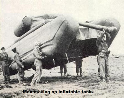 أبرز المواقع العسكرية  بالعالم عبر الأقمار الصناعية  InflatableTank