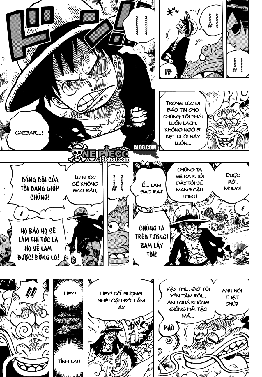 One Piece Chapter 685: Tên tôi là Momonosuke! 013