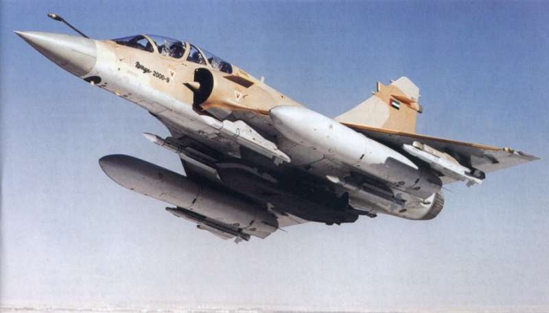 الصاروخ الأوروبي Scalp-EG UAE_Mirage_2000-9