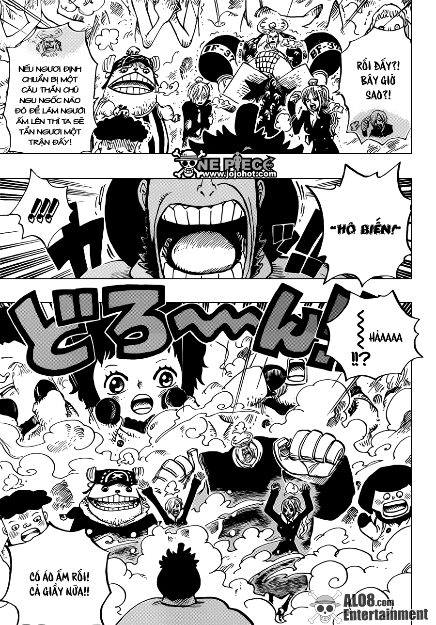 One Piece Chapter 663: "CC" 011