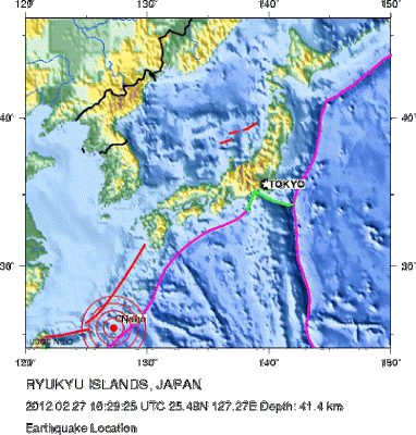 SE REGISTRARON SISMOS DE MEDIANA INTENSIDAD EN IRAN Y JAPON Neic_b00086w4_cy