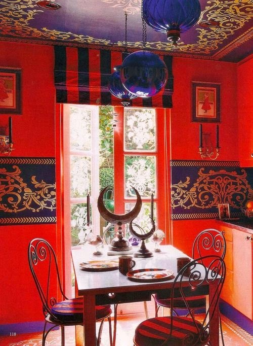 تصميمات رائعه لغرف المعيشه المغربيه  Exquisite-moroccan-dining-room-designs-25