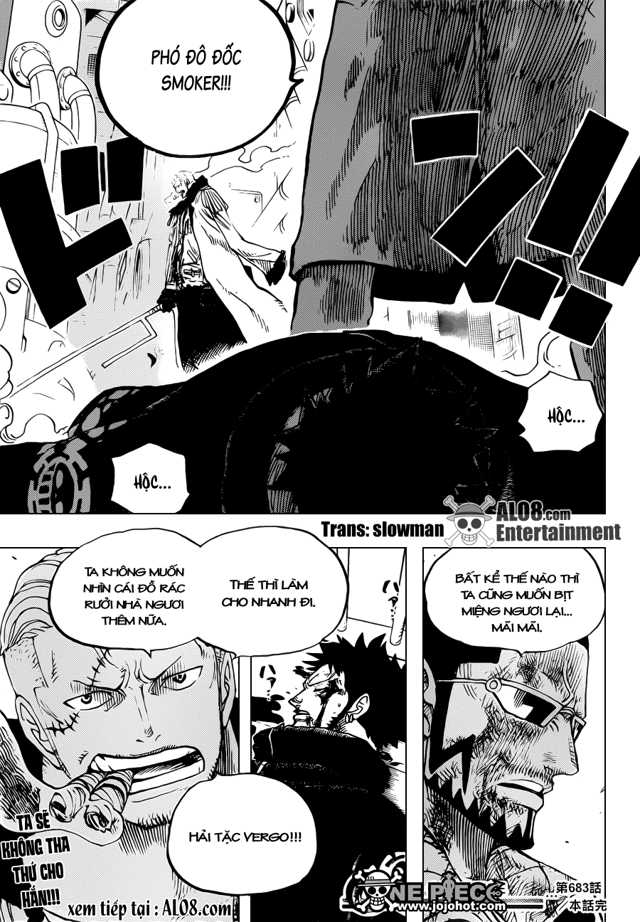 One Piece Chapter 683: Băng nữ 019