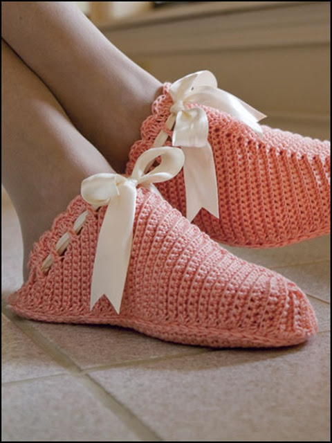 أحذية تريكو مذهلة - Amazing Knitted Footwear  Knitted-footwear-15