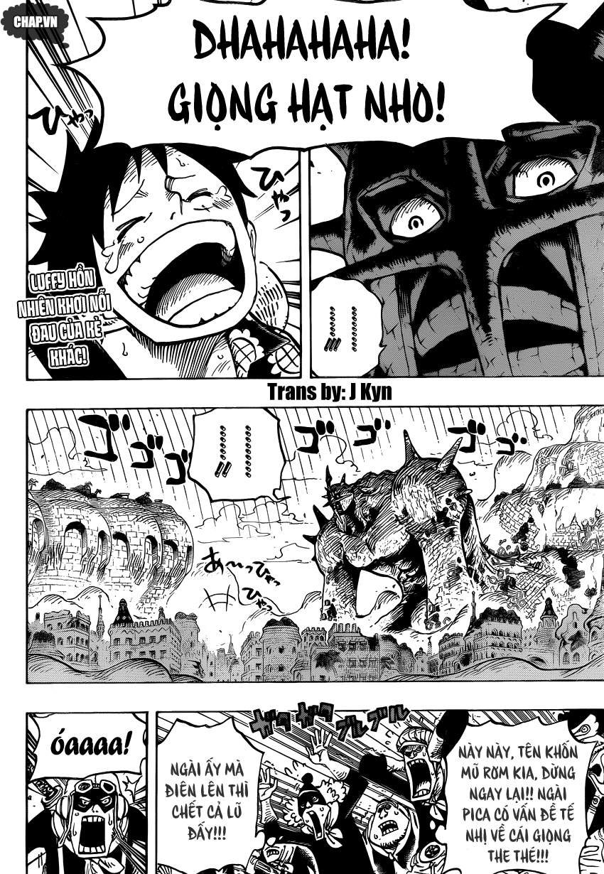 One Piece Chapter 748: Báo ơn 002