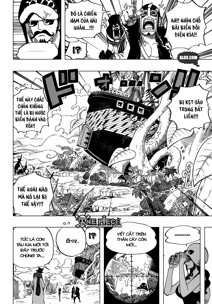 One Piece Chapter 710: Hướng tới Green Bit 013