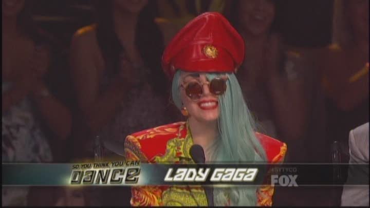 Lady Gaga se pone sensible en SYTYCD.. 03