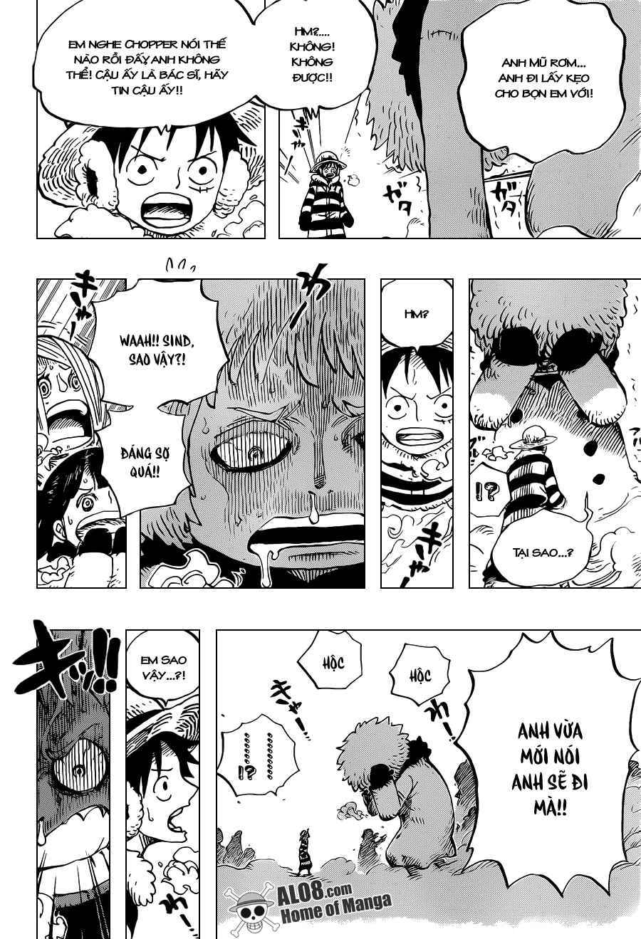 One Piece Chapter 665: Kẹo 010