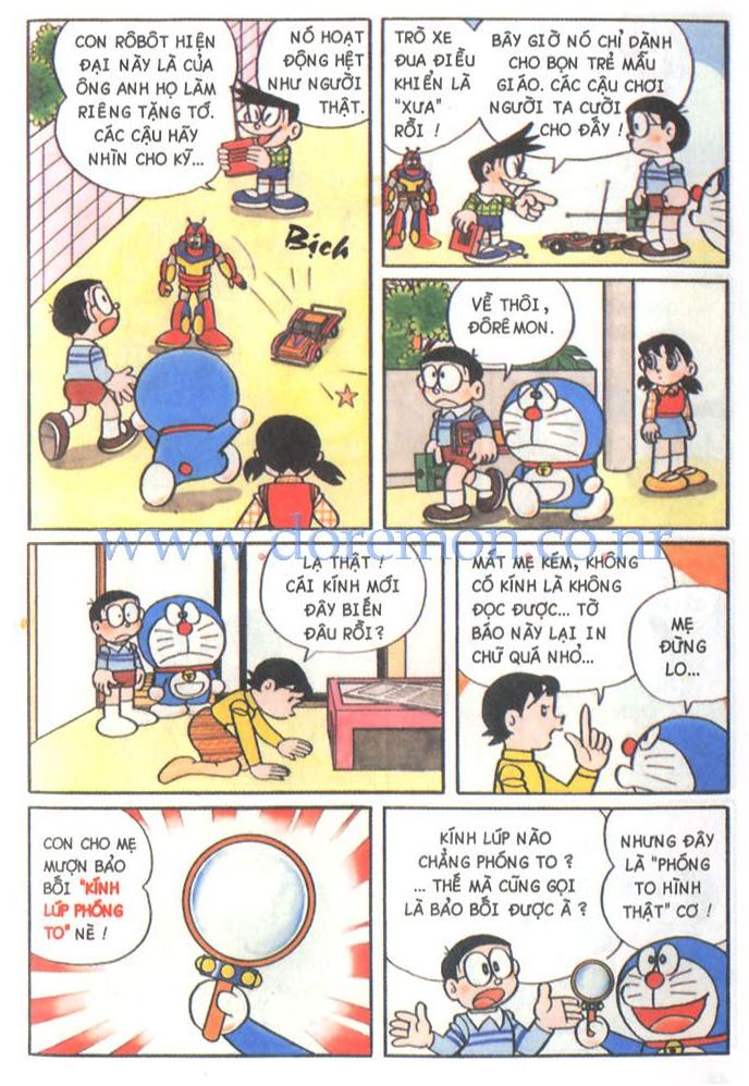 [Truyện Tranh] Đô Rê Mon - Kính Lúp Phóng To Doraemon%252520010-003