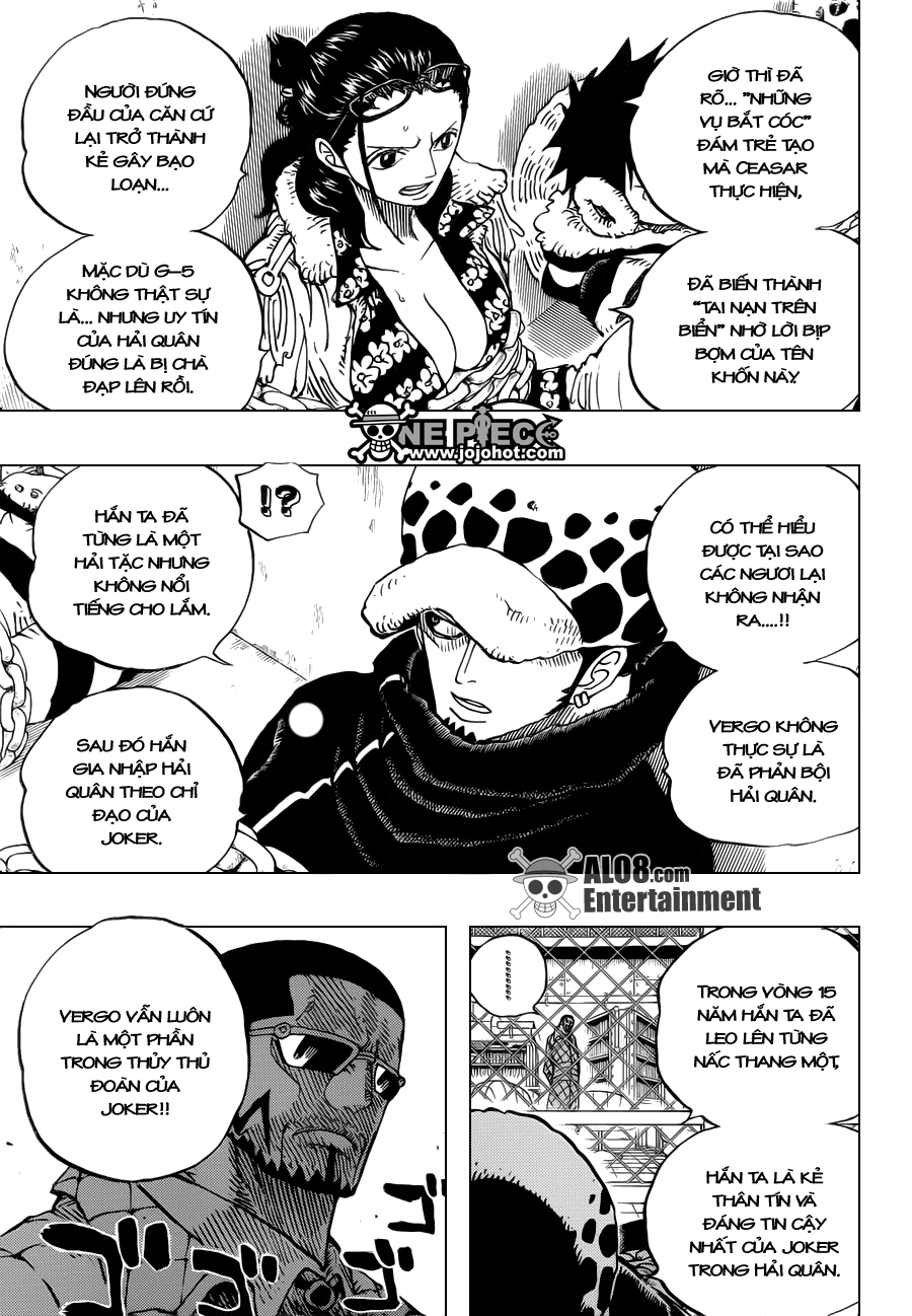 One Piece Chapter 673: Vergo & Joker 017