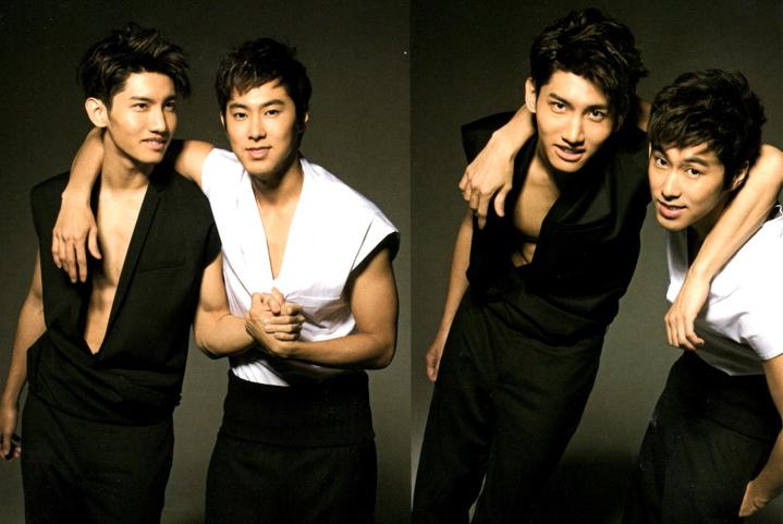 [28.3.11][TRANS] Tohoshinki trong tạp chí Vogue của Nhật 1