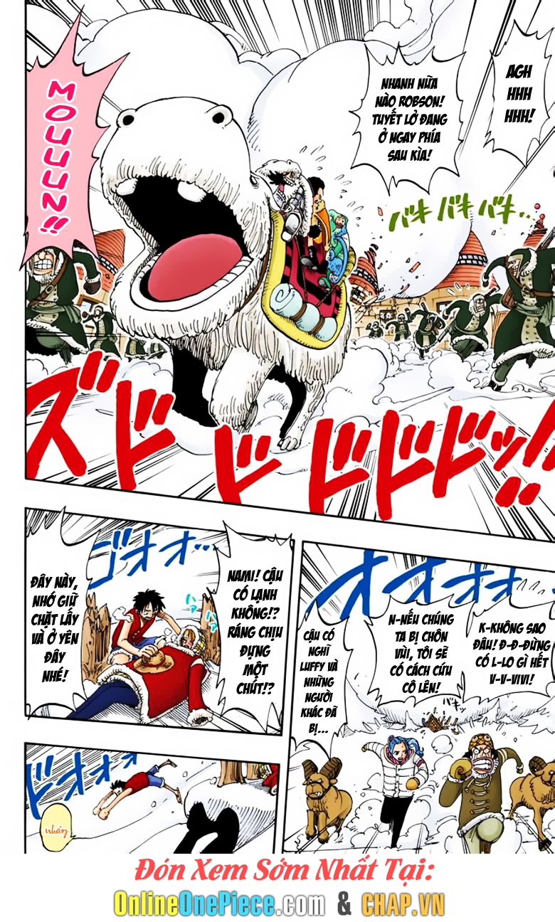 [Remake] One Piece Chap 137 Full Color - Tuyết Lở  17