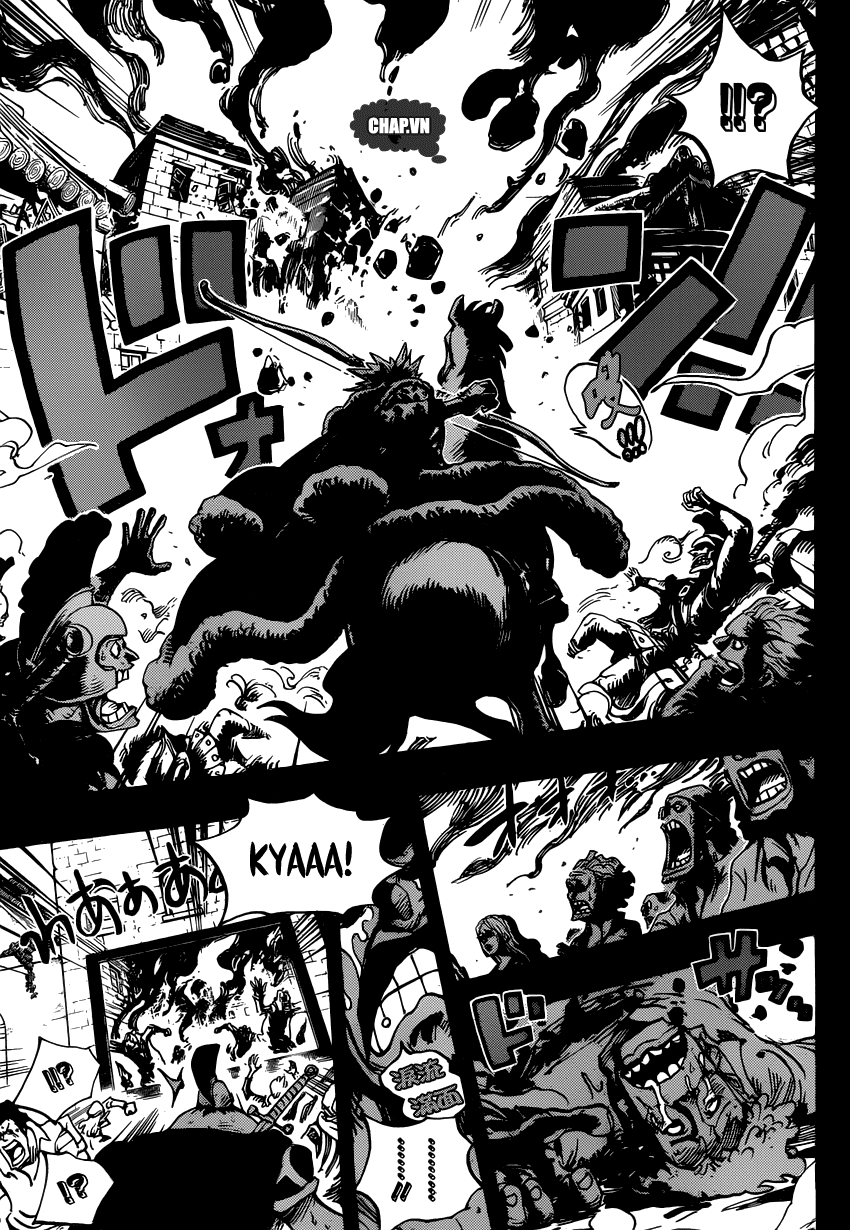 One Piece Chapter 727: "Anh hùng" mai phục 015