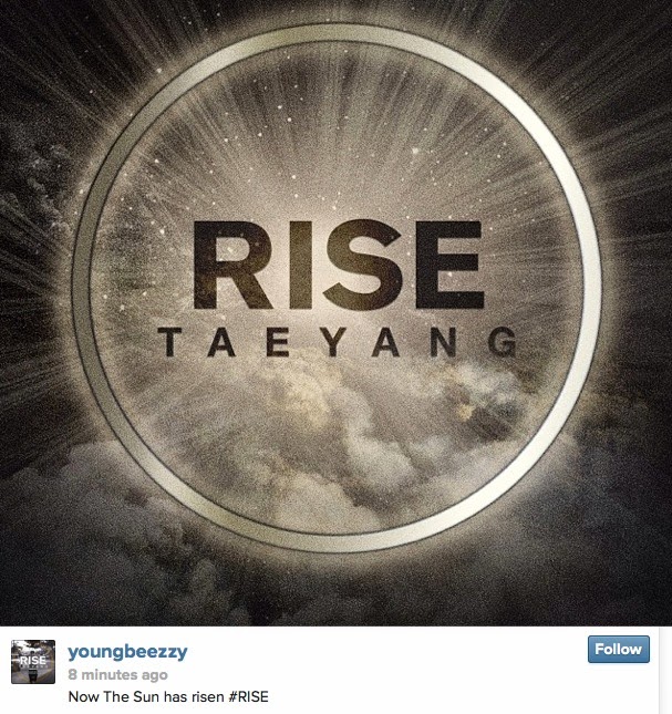 [Updates] Twitter/Instargram/Weibo của Taeyang vào tháng 06/2014. Taeyang_insta