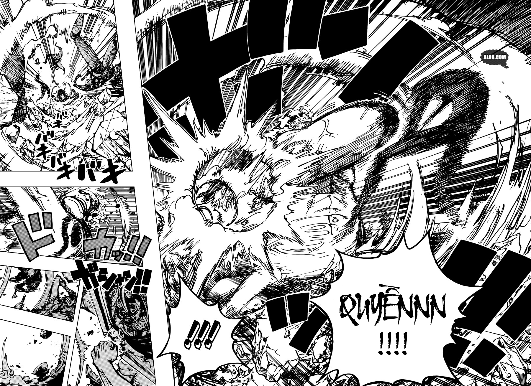 One Piece Chapter 709: Đế vương quyền 012