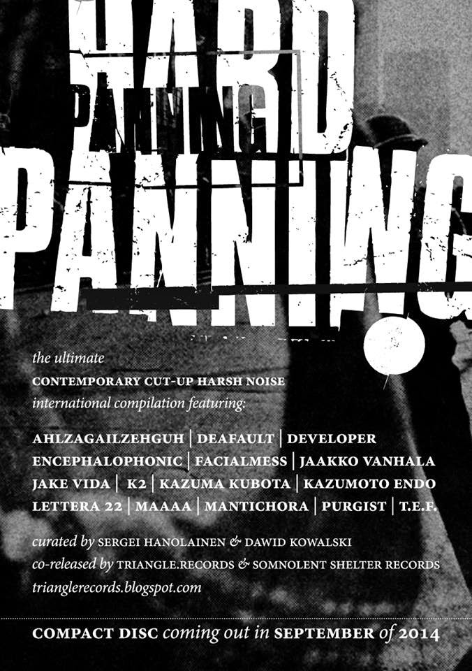 HARD PANNING the ultimate cut-up harsh noise compilation CD HP%2Bad