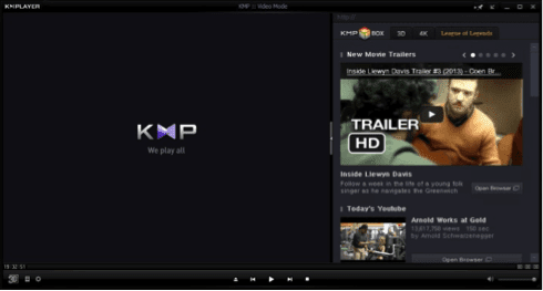 تحميل برنامج تشغيل الفيديو والصوت KMPlayer للكمبيوتر. KMPlayer