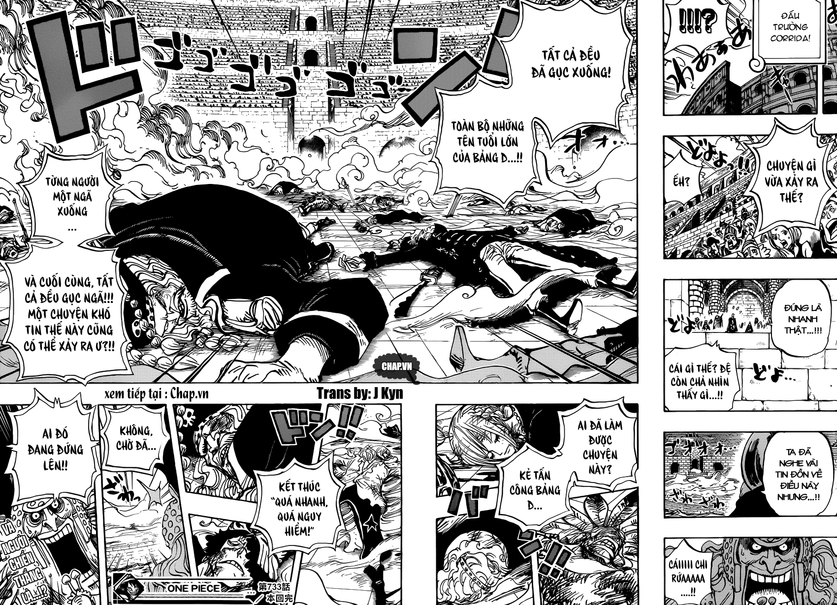 One Piece Chapter 733: Ước nguyện của anh lính chì 017