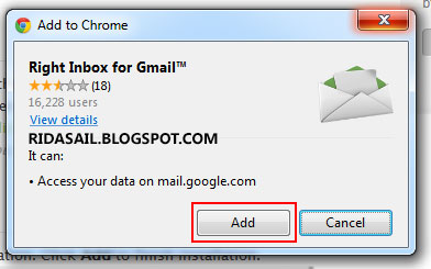 كيف تتعقب رسالتك في GMail و تعرف ما اذا تم فتحها Rightinbox-5