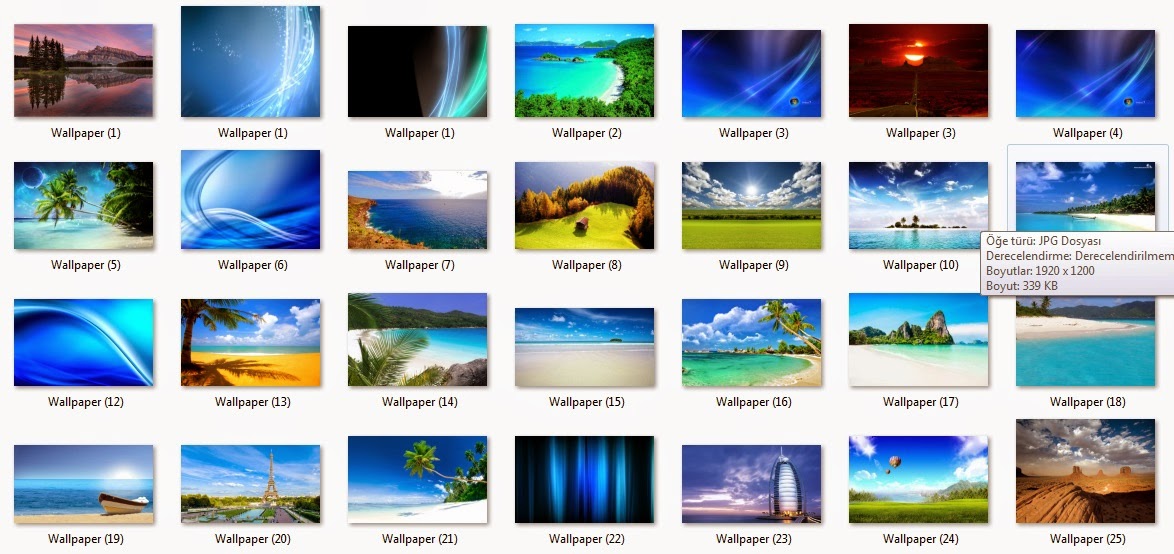 windows 7 HD Masaüstü Resimleri Wallpapers