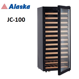 Tủ đựng rượu,bảo quản rượu vang Alaska JC100 (loại 100 chai) Jc100