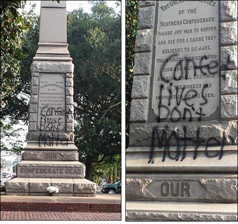 Día de los caídos en EEUU (Memorial Day) Vandalism