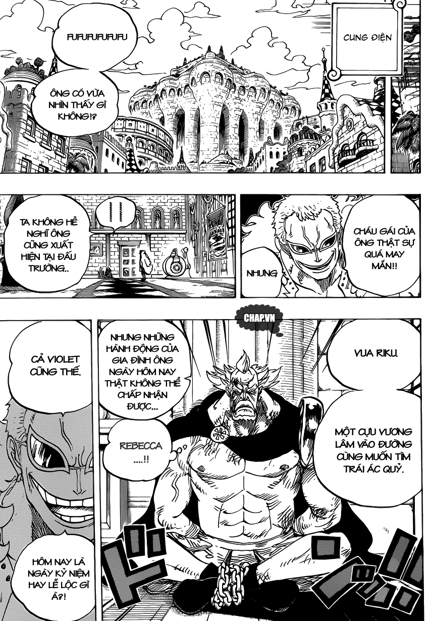 One Piece Chapter 734: Kamaitachi của xứ Rommel 014