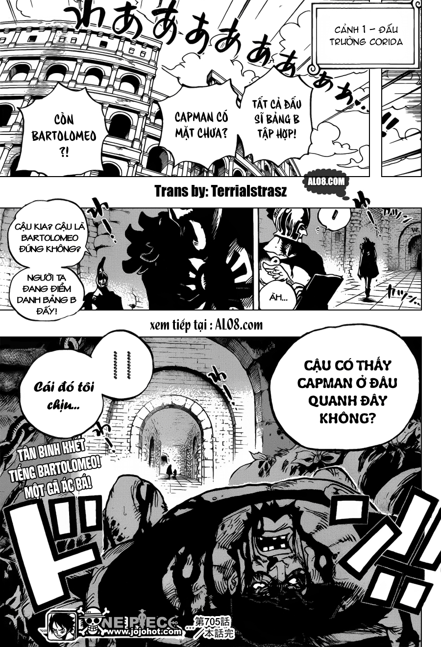 One Piece Chapter 705: Maynard Kẻ săn đuổi 019