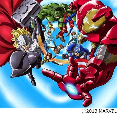 Avengers version Toei Animation 2013-10-23-151440