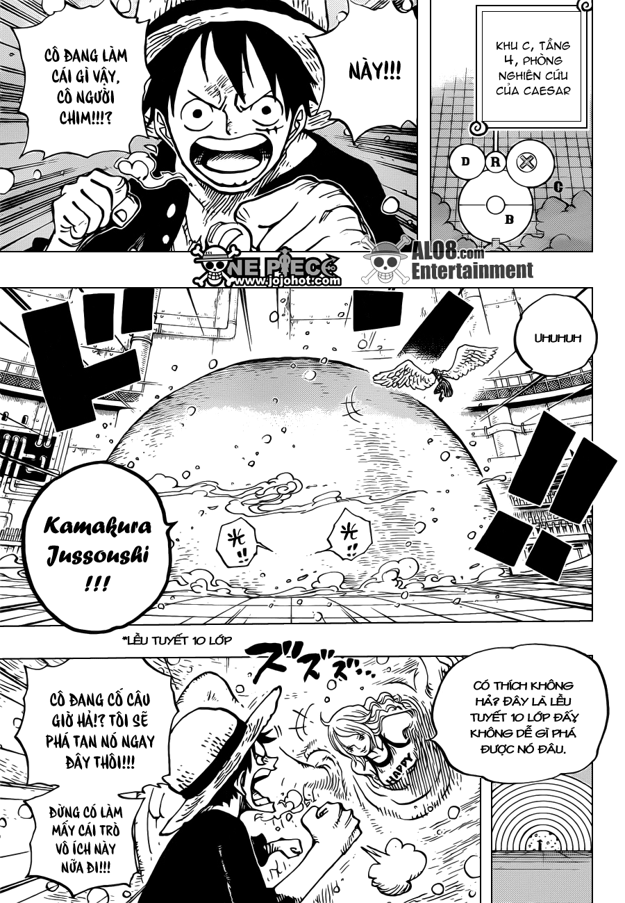 One Piece Chapter 683: Băng nữ 003