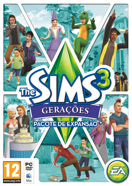 The Sims 3 Gerações Download Completo CAPAGERACOES