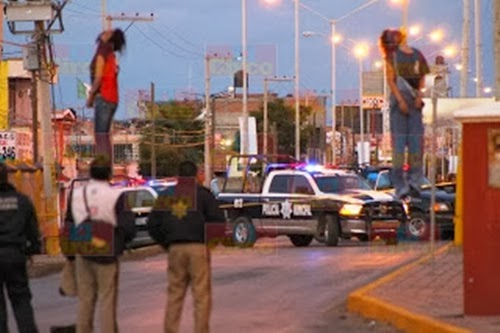 Zacatecas: Hallan 2 mujeres colgadas de un puente, dejan narcomensaje Colgados1