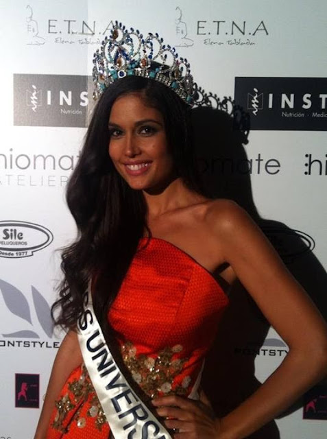 Patricia Yurena Rodriguez Alonso was crowned Miss Universe Spain 2013 Patricia
