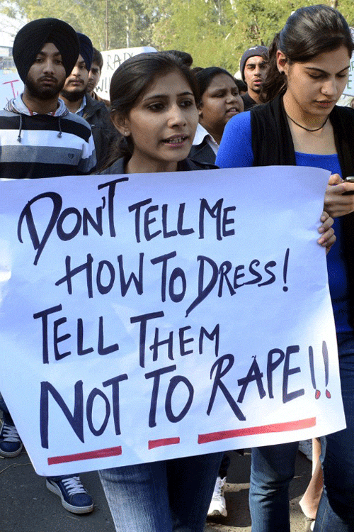 எப்படி உடை உடுத்துவது - அறிவுரை தேவையில்லை...!! Delhi-rape-protest