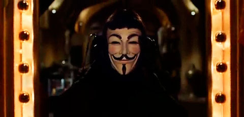 "V" FOR VENDETTA (Hnos.  Wachowski ) Mask