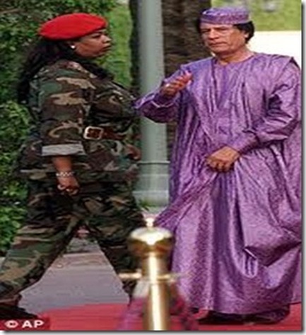 حرص القذافي  الخاص ...... Gaddafi_guard_2924795