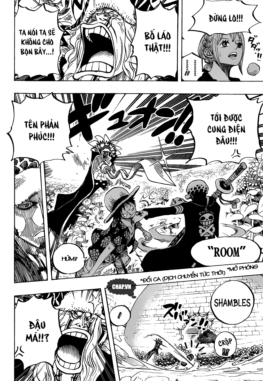 One Piece Chapter 758: Tiến lên phía trước 004