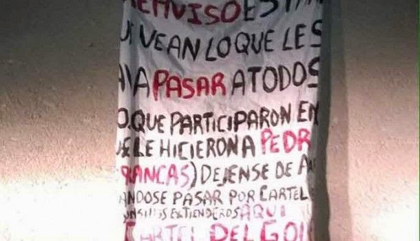 VERACRUZ:4 CABEZAS Y NARCOMANTA DEJADAS EN TEC PANUCO NARCOMANTA%2BPANUCO