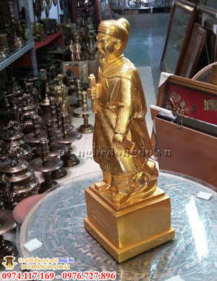 Tượng Trần Hưng Đạo mạ vàng Tuong-tran-quoc-tuan-ma-vang-2