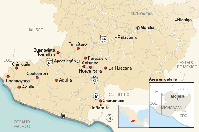 "¿De donde sacan las armas las autodefensas de "Michoacán?" 4