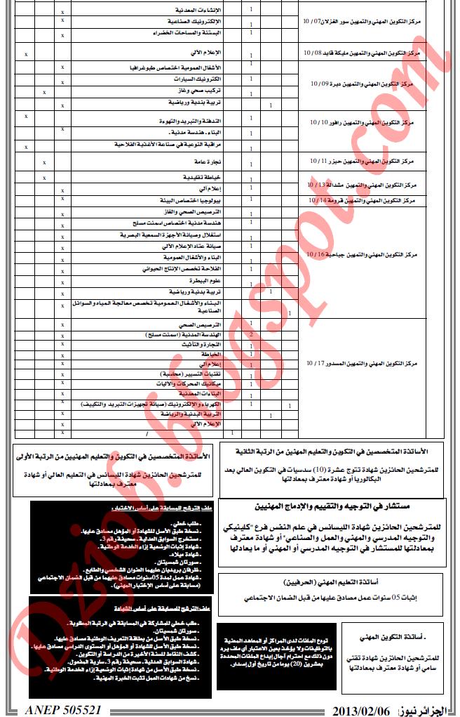 جديد مسابقات الوظيف العمومي 2015 - 2016 بولاية البويرة 3